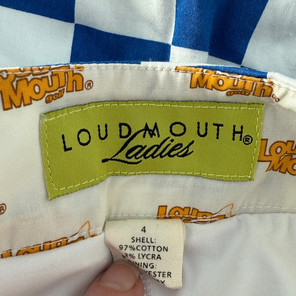 Ladies Loud Mouth skort - Picture 5 of 5